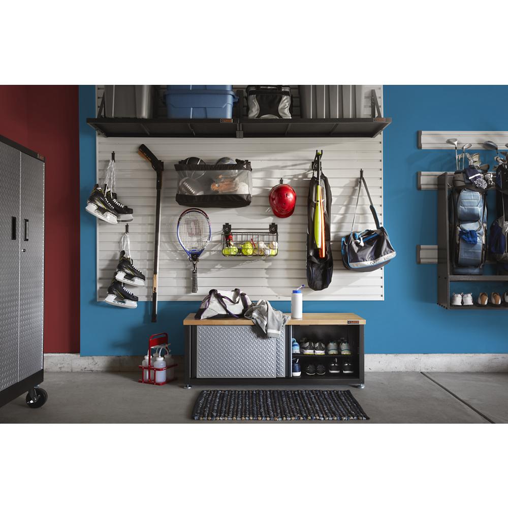 Model: GAGB54SBJG | Gladiator Ready-to-Assemble Storage Shoe Bench