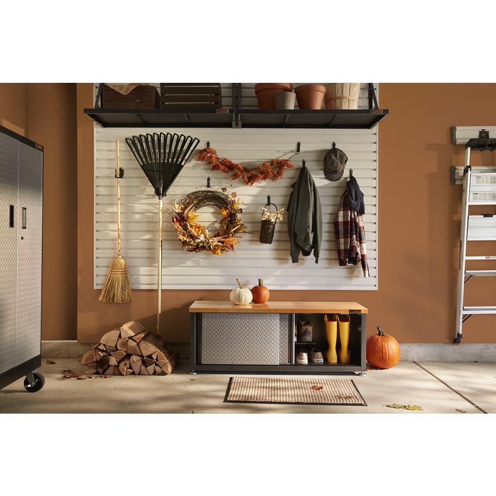 Model: GAGB54SBJG | Gladiator Ready-to-Assemble Storage Shoe Bench