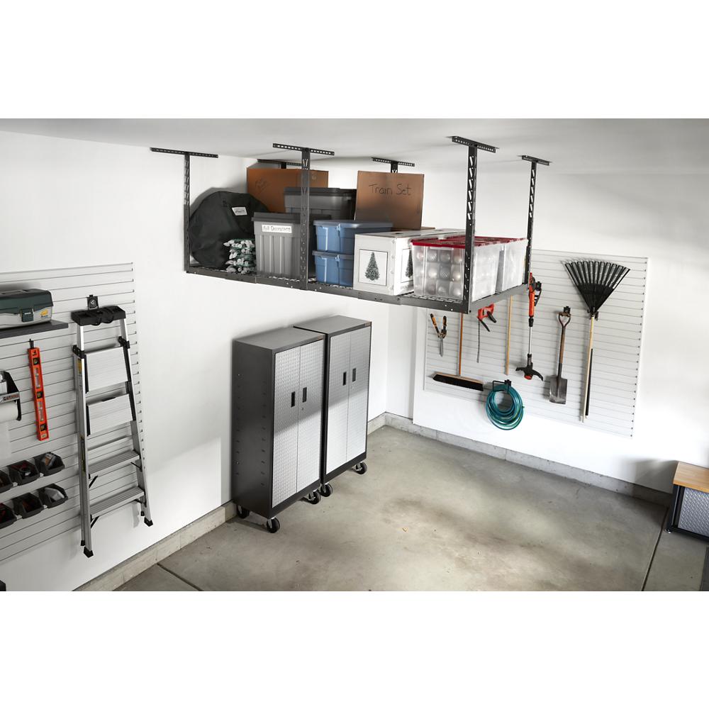 Model: GALS48M4JG | Gladiator Overhead GearLoft™ Storage Rack 4 x 8