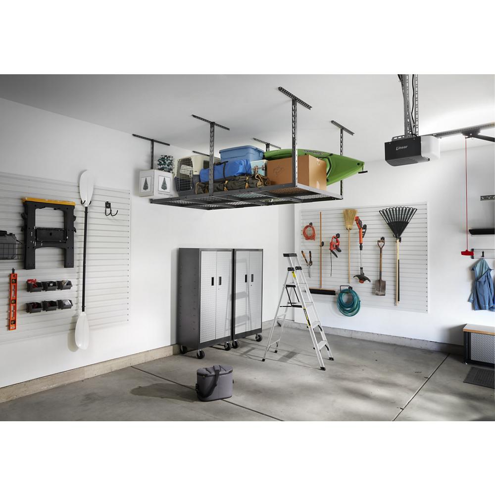 Model: GALS48M4JG | Gladiator Overhead GearLoft™ Storage Rack 4 x 8