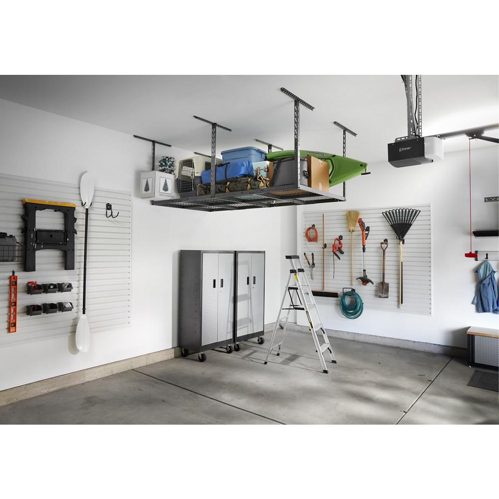 Model: GALS48M4JG | Gladiator Overhead GearLoft™ Storage Rack 4 x 8