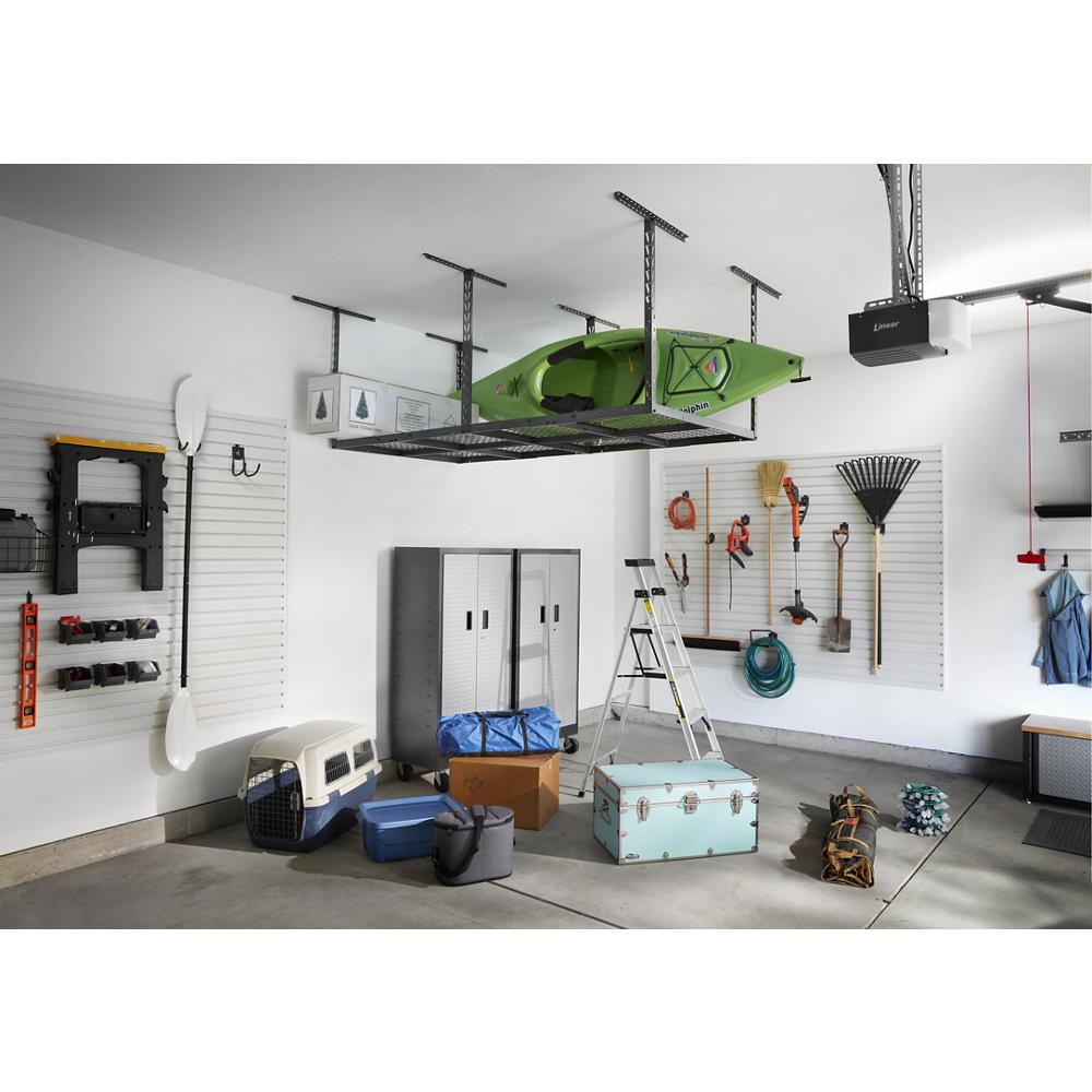 Model: GALS48M4JG | Gladiator Overhead GearLoft™ Storage Rack 4 x 8