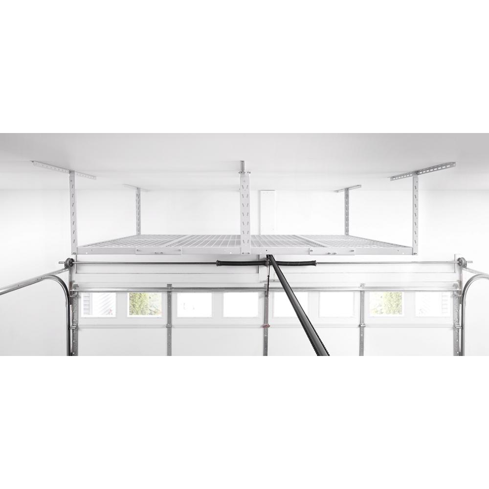 Model: GALS48M4JW | Gladiator Overhead GearLoft™ Storage Rack 4 x 8