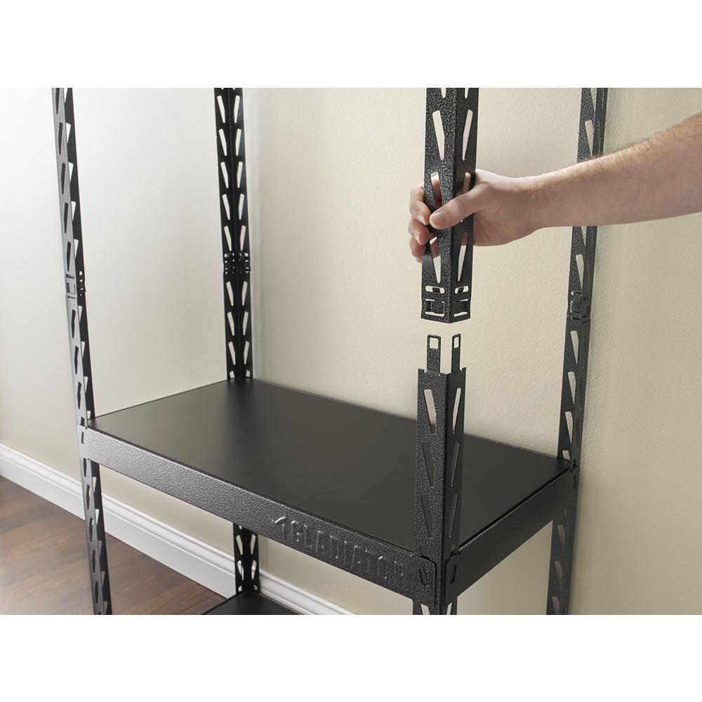 Model: GARC304RGG | Gladiator 30" Wide EZ Connect Rack with Four 15" Deep Shelves