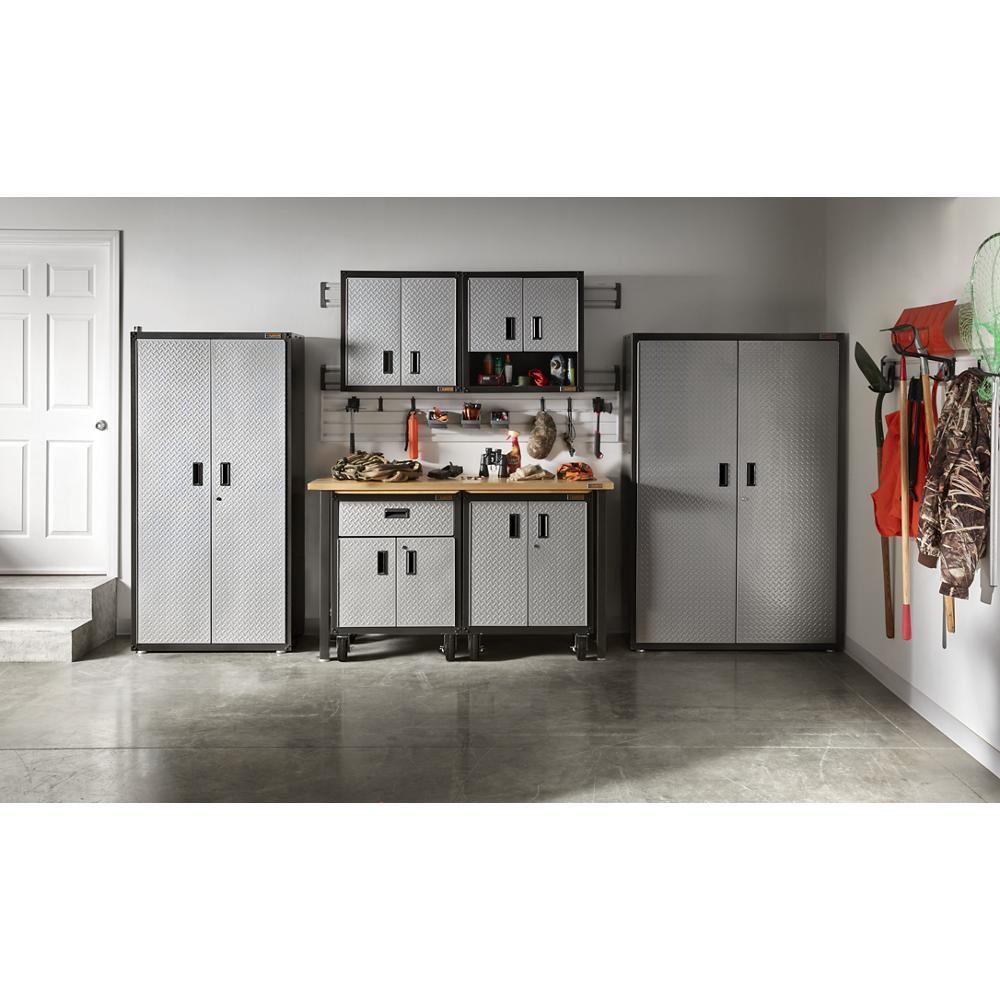 Model: GAWB66HWGG | Gladiator 66-1/2" Wide Hardwood Modular Workbench