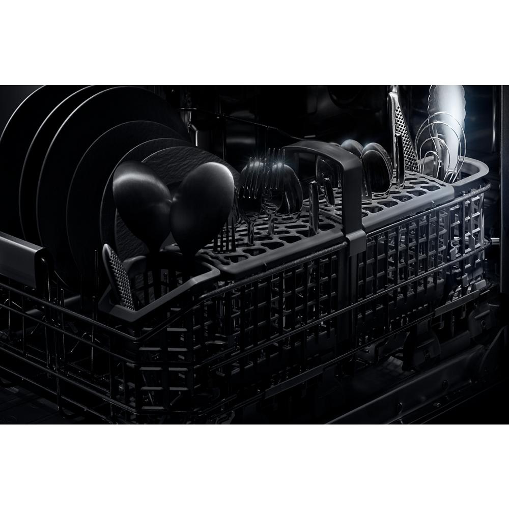 Model: JDAF5924RM | Jenn-Air 24" NOIR™ Fully Integrated Dishwasher with 3rd Level Rack with Wash