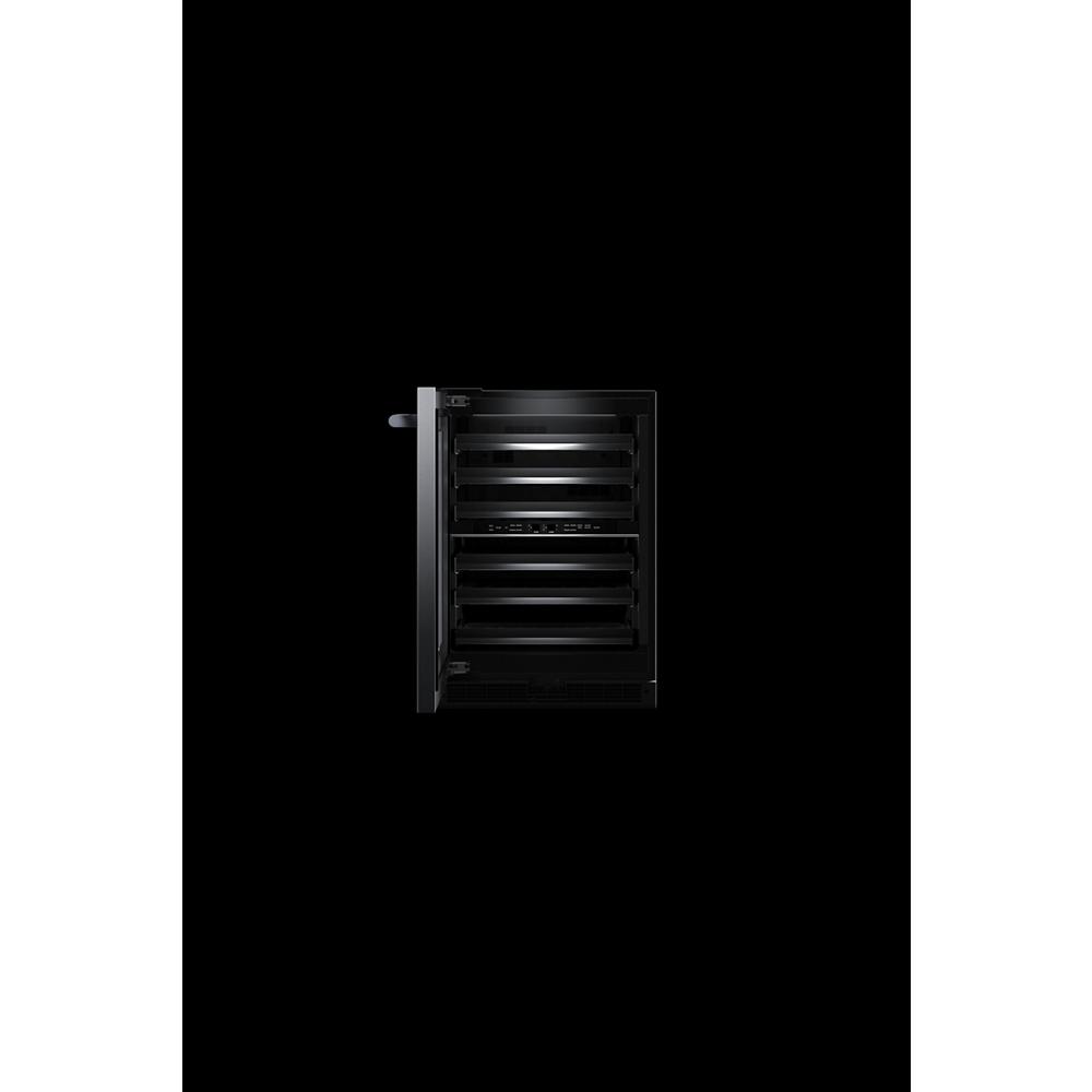 Model: JUWFL242HL | Jenn-Air RISE™ 24" Built-In Undercounter Wine Cellar - Left Swing