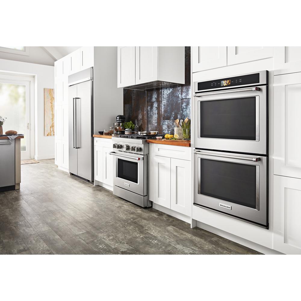 Model: KODE900HSS-9 | KitchenAid Smart Oven+ 30" Double Oven with Powered Attachments