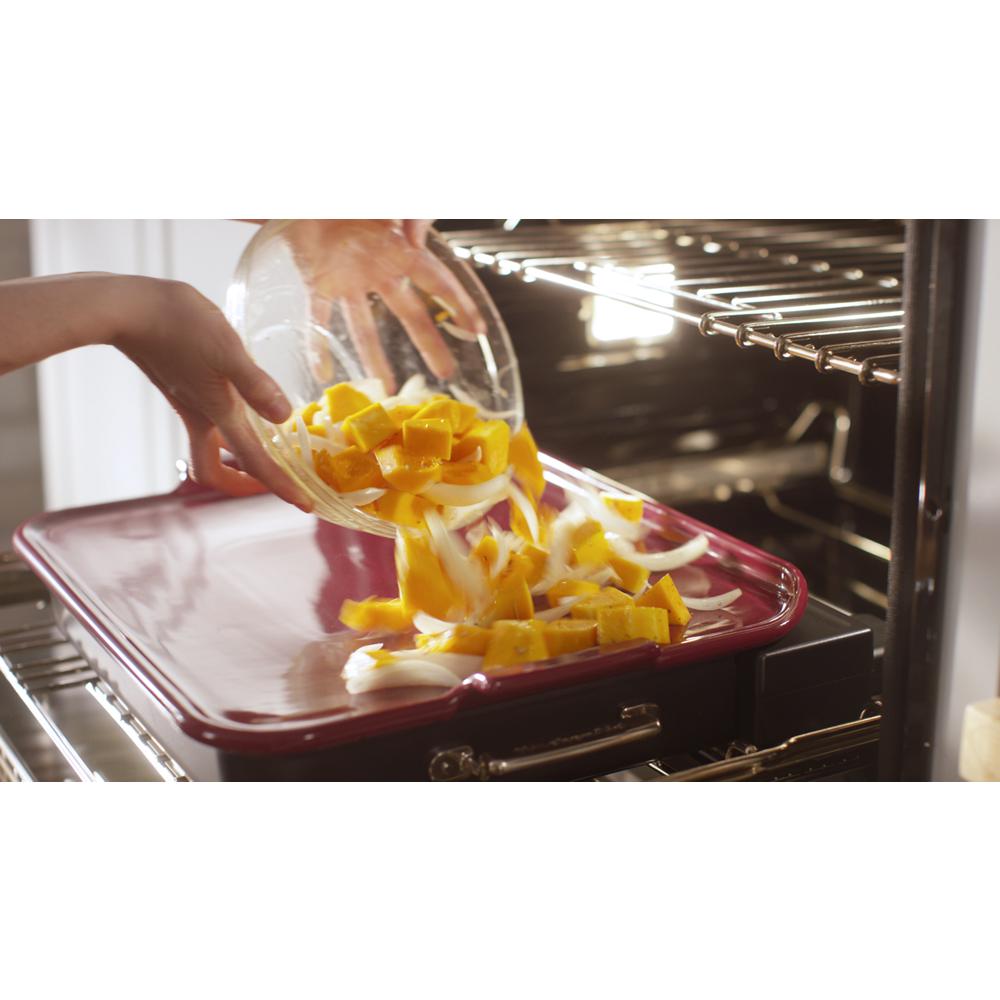 Model: KODE900HSS-9 | KitchenAid Smart Oven+ 30" Double Oven with Powered Attachments