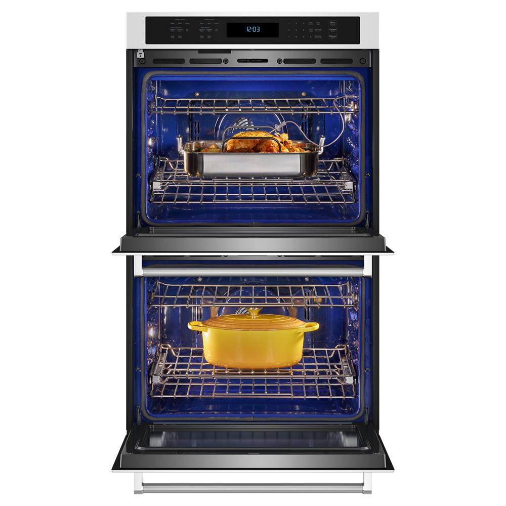 Model: KOED530PWH | KitchenAid KitchenAid® 30" Double Wall Ovens with Air Fry Mode