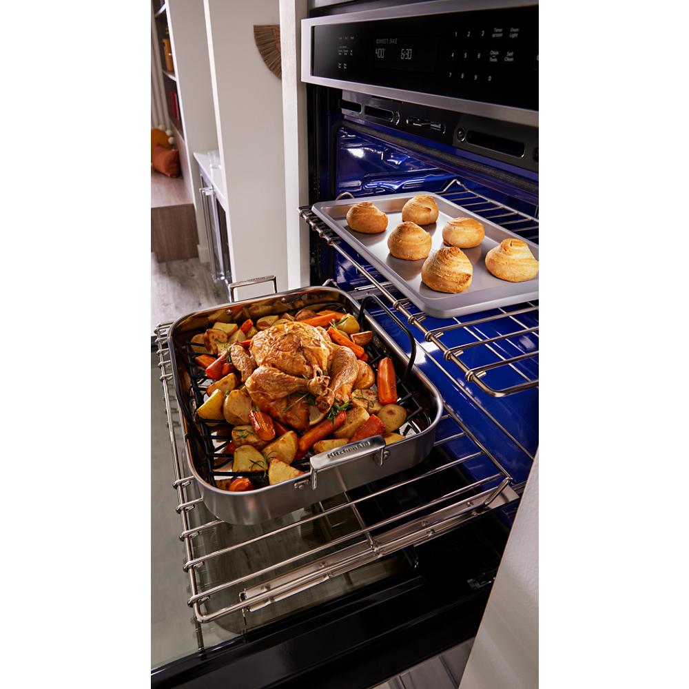 Model: KOES530PWH | KitchenAid KitchenAid® 30" Single Wall Ovens with Air Fry Mode