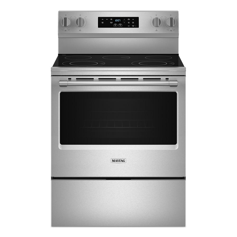 Maytag 30-Inch Wide Electric Range With Steam Clean - 5.3 cu. ft.