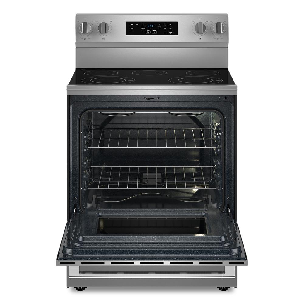 Model: MFES4030RS | Maytag 30-Inch Wide Electric Range With Steam Clean - 5.3 cu. ft.