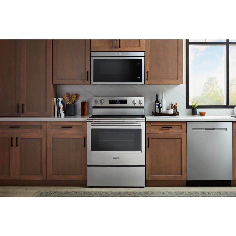 Model: MFES4030RS | Maytag 30-Inch Wide Electric Range With Steam Clean - 5.3 cu. ft.