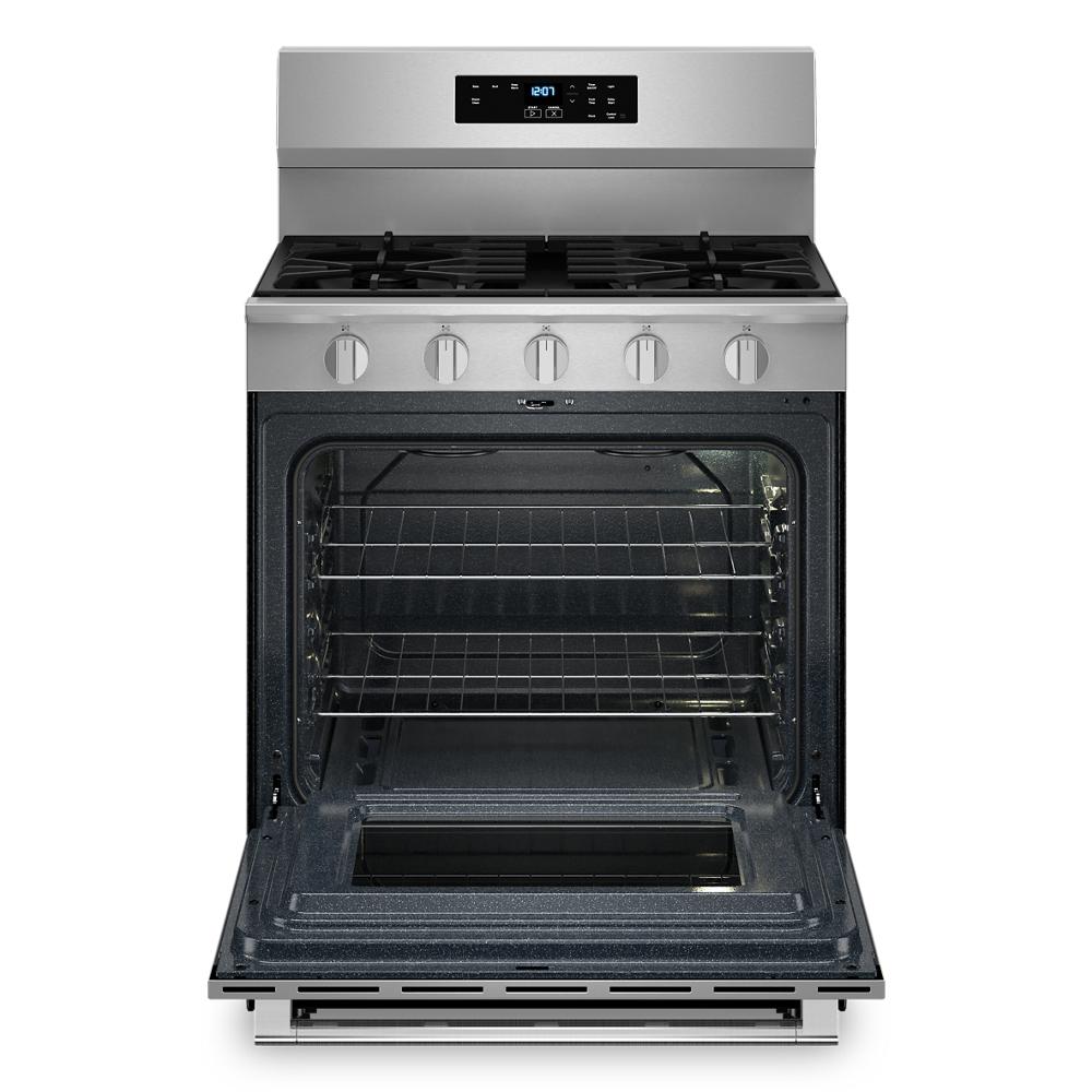 Model: MFGS4030RS | Maytag 30-Inch Wide Gas Range With Steam Clean - 5.0 cu. ft.