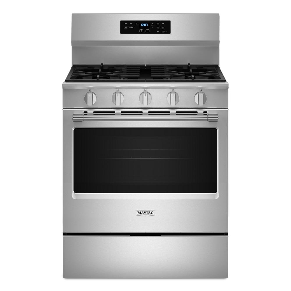 Maytag MFGS6030RZ 30 Inch Wide Gas Range With No Preheat Air Fry and Air Baking 5.0 cu. ft. MFGS6030RZ AJ Appliance