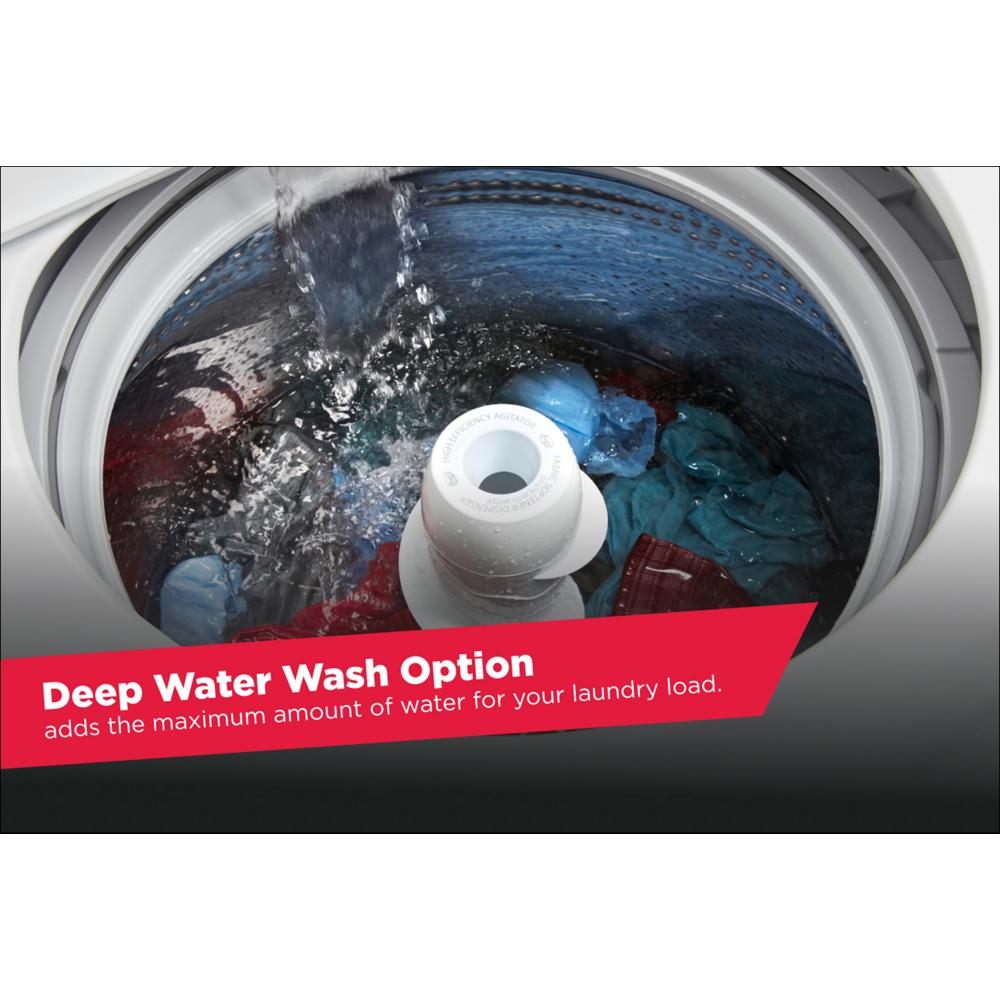 Model: NTW4519JW-CL | Amana LARGE CAPACITY TOP LOAD WASHER WITH HIGH-EFFICIENCY AGITATOR