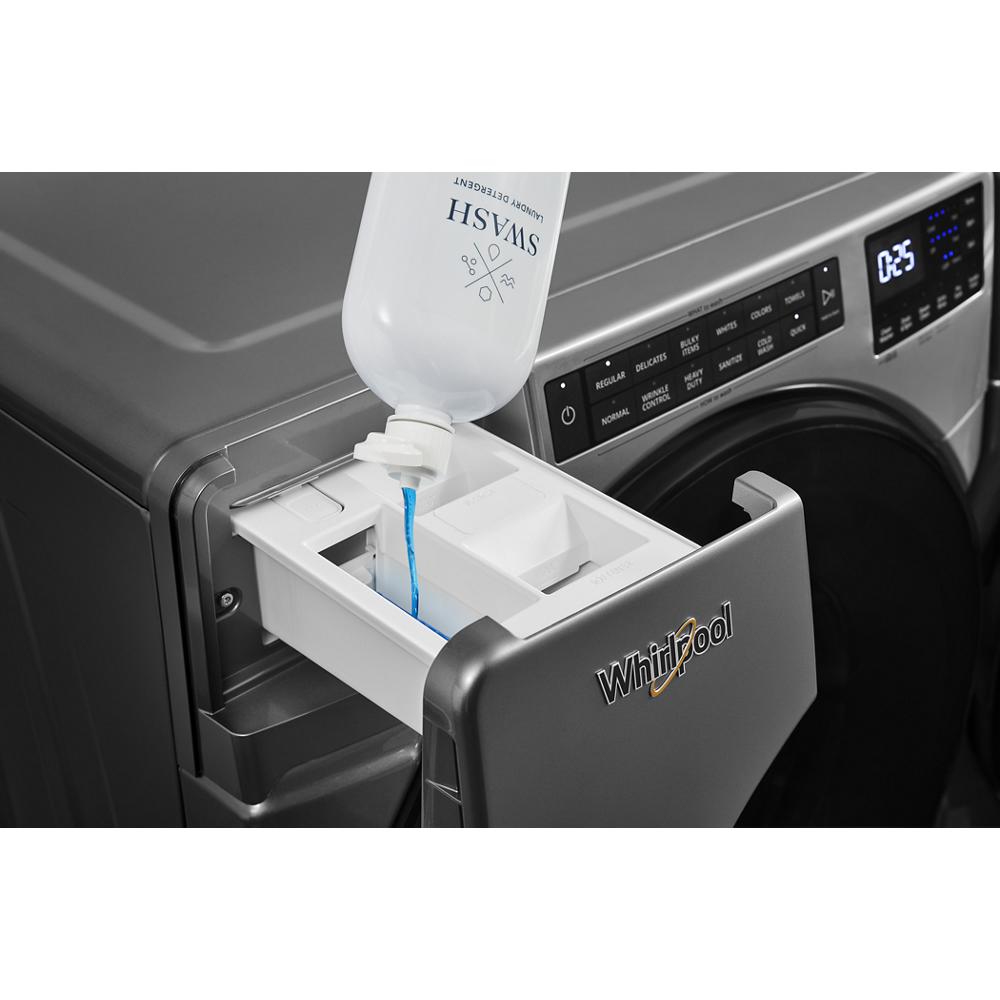 Model: WFP2715HC | Whirlpool 15.5" Pedestal for Front Load Washer and Dryer with Storage