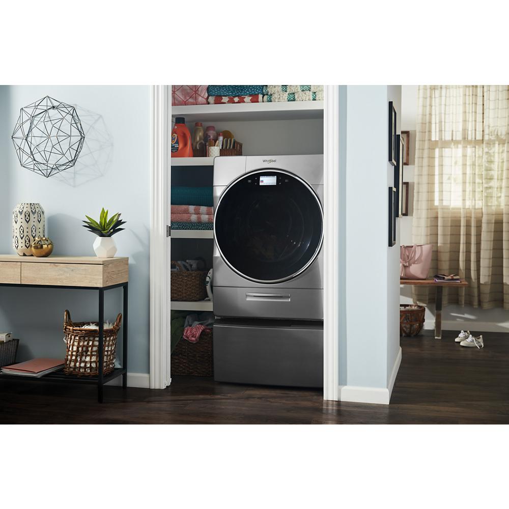 Model: WFP2715HC | Whirlpool 15.5" Pedestal for Front Load Washer and Dryer with Storage