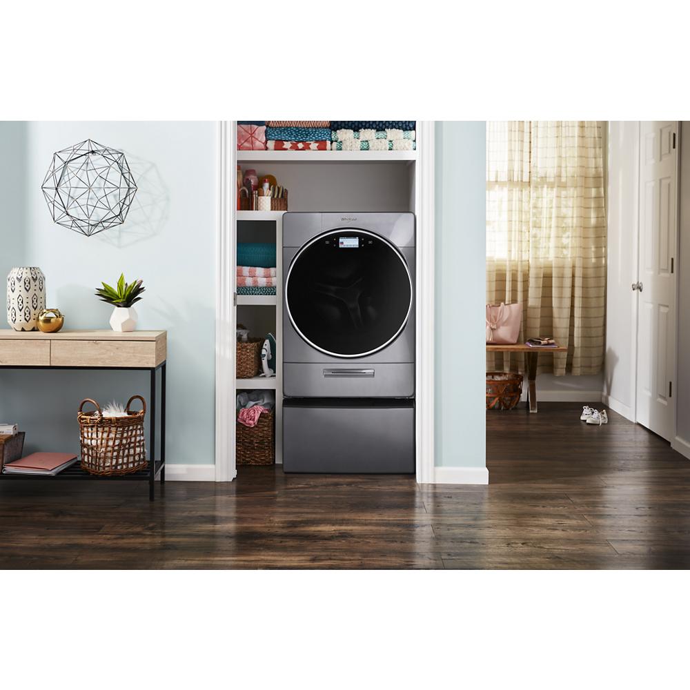 Model: WFP2715HC | Whirlpool 15.5" Pedestal for Front Load Washer and Dryer with Storage