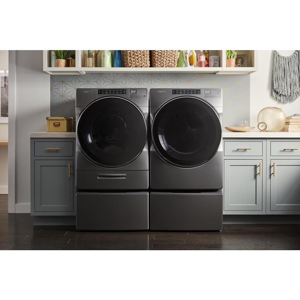Model: WFP2715HC | Whirlpool 15.5" Pedestal for Front Load Washer and Dryer with Storage