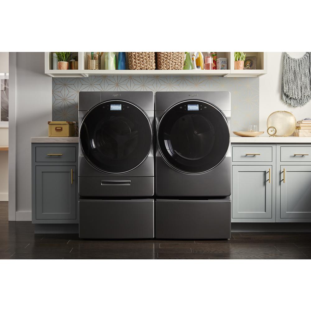 Model: WFP2715HC | Whirlpool 15.5" Pedestal for Front Load Washer and Dryer with Storage