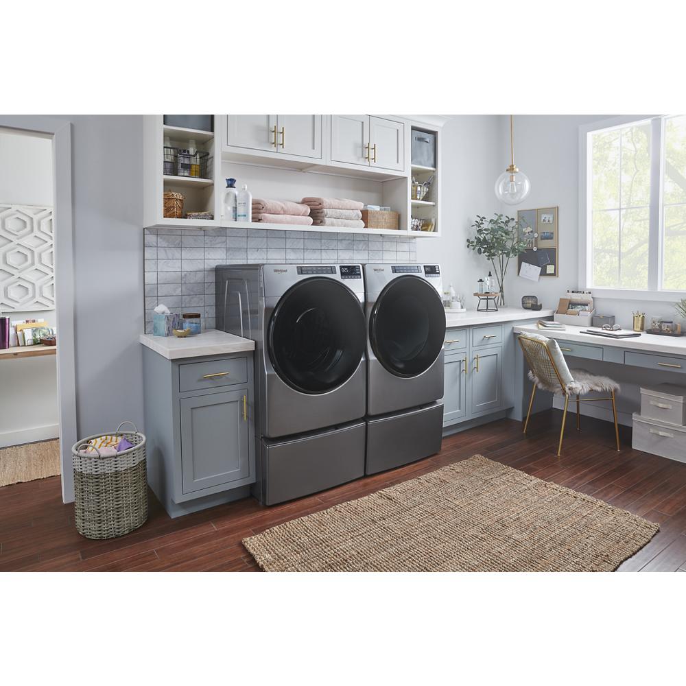 Model: WFP2715HC | Whirlpool 15.5" Pedestal for Front Load Washer and Dryer with Storage