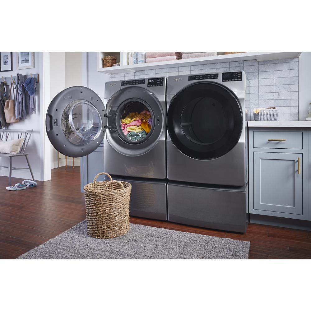 Model: WFW6605MC | Whirlpool 5.0 Cu. Ft. Front Load Washer with Quick Wash Cycle