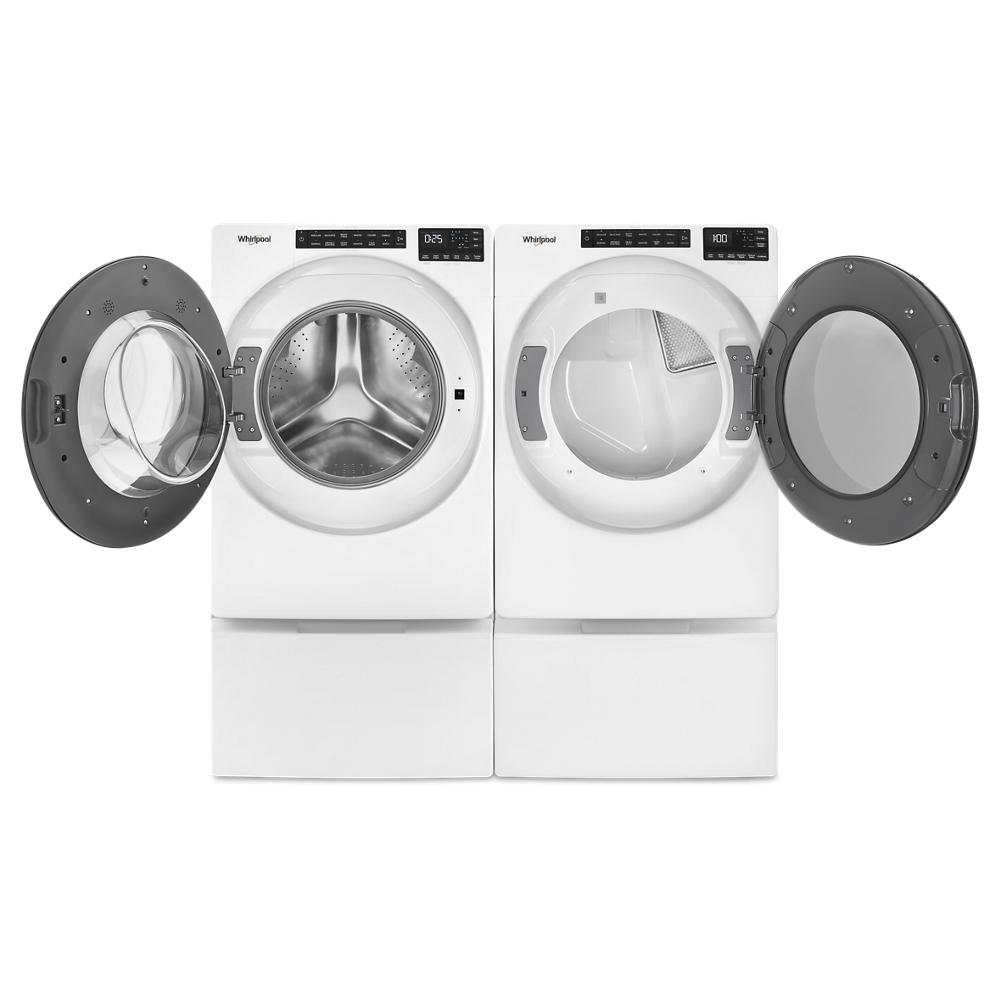 Model: WFW6605MW-9 | Whirlpool 5.0 Cu. Ft. Front Load Washer with Quick Wash Cycle