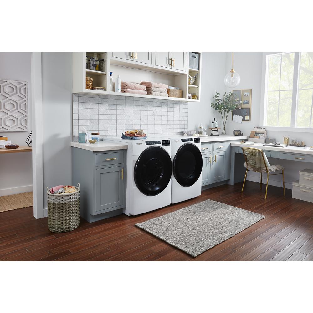 Model: WFW6605MW-9 | Whirlpool 5.0 Cu. Ft. Front Load Washer with Quick Wash Cycle