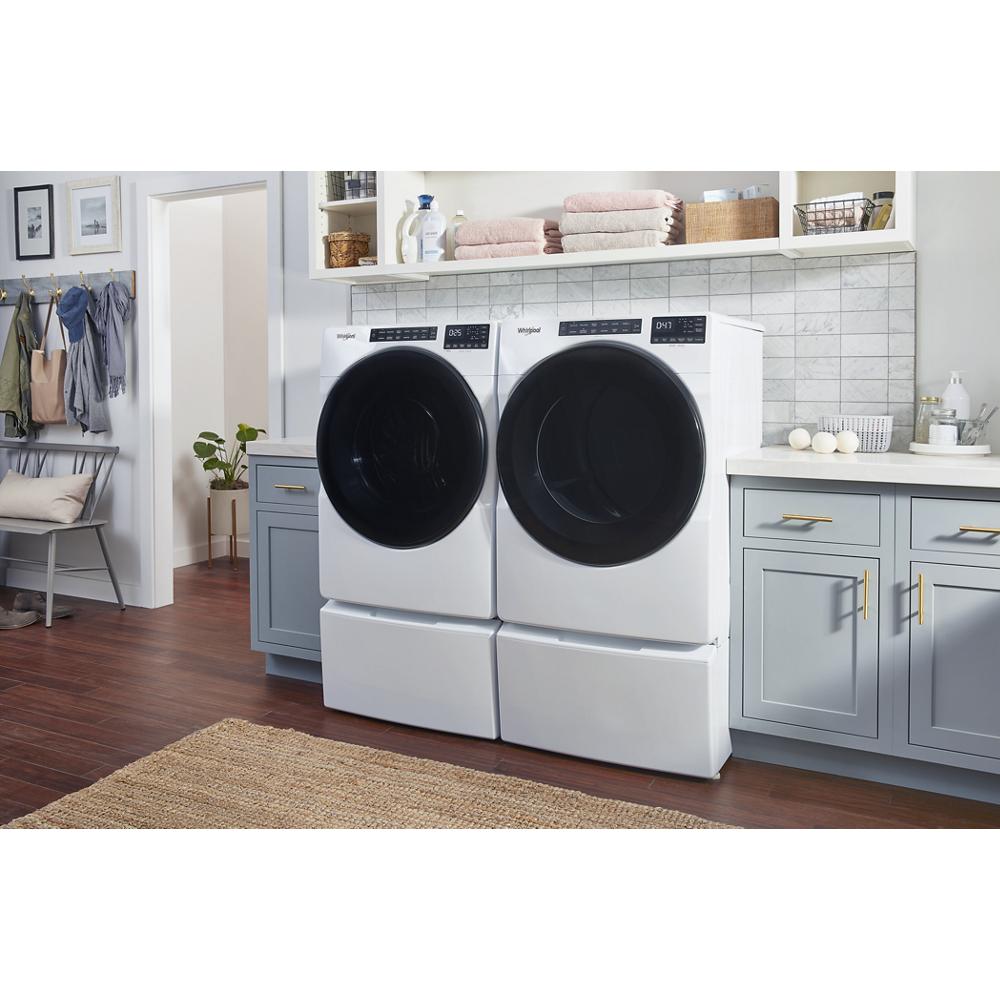 Model: WFW6605MW-9 | Whirlpool 5.0 Cu. Ft. Front Load Washer with Quick Wash Cycle