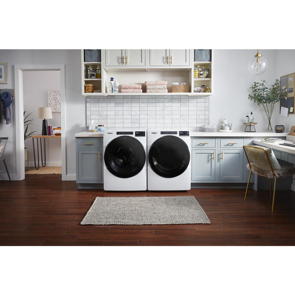 Model: WFW6605MW-9 | Whirlpool 5.0 Cu. Ft. Front Load Washer with Quick Wash Cycle