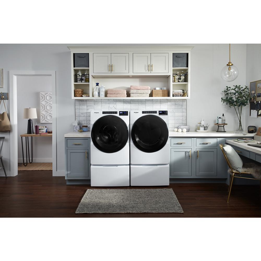 Model: WFW6605MW-9 | Whirlpool 5.0 Cu. Ft. Front Load Washer with Quick Wash Cycle
