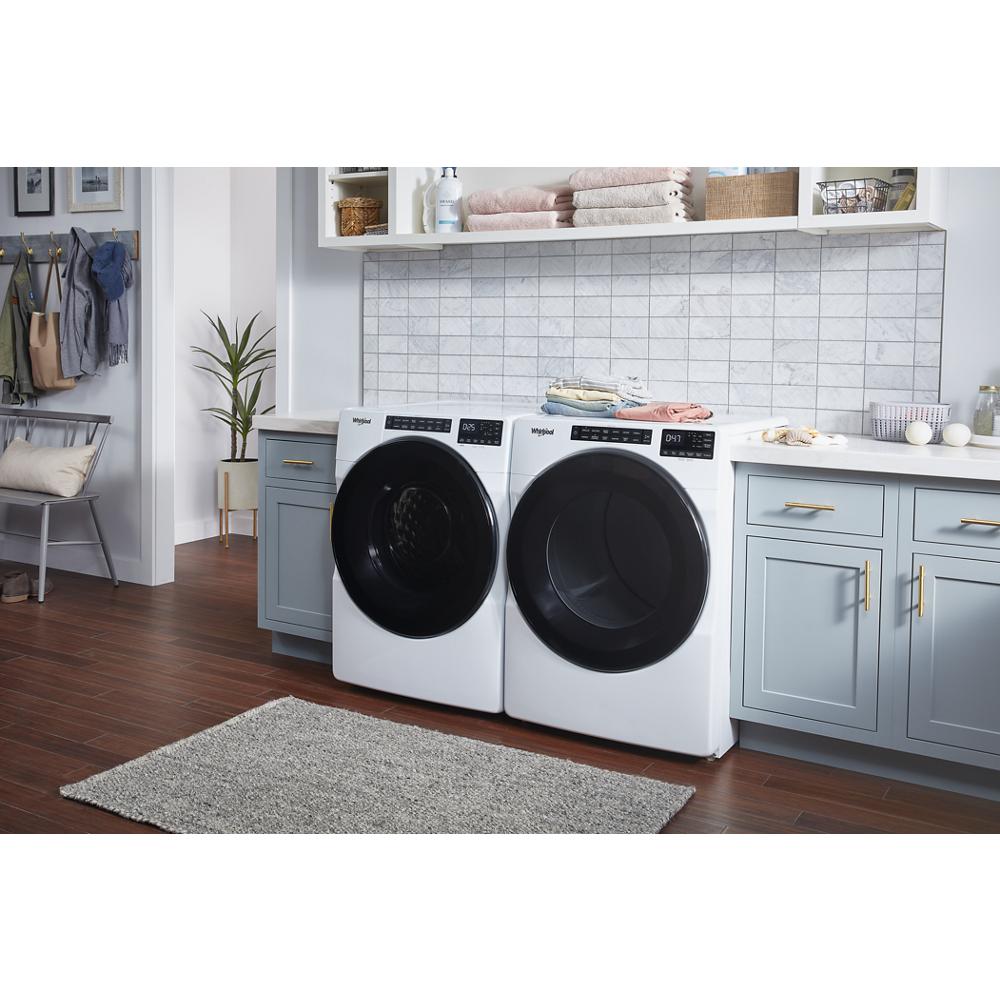 Model: WFW6605MW-9 | Whirlpool 5.0 Cu. Ft. Front Load Washer with Quick Wash Cycle
