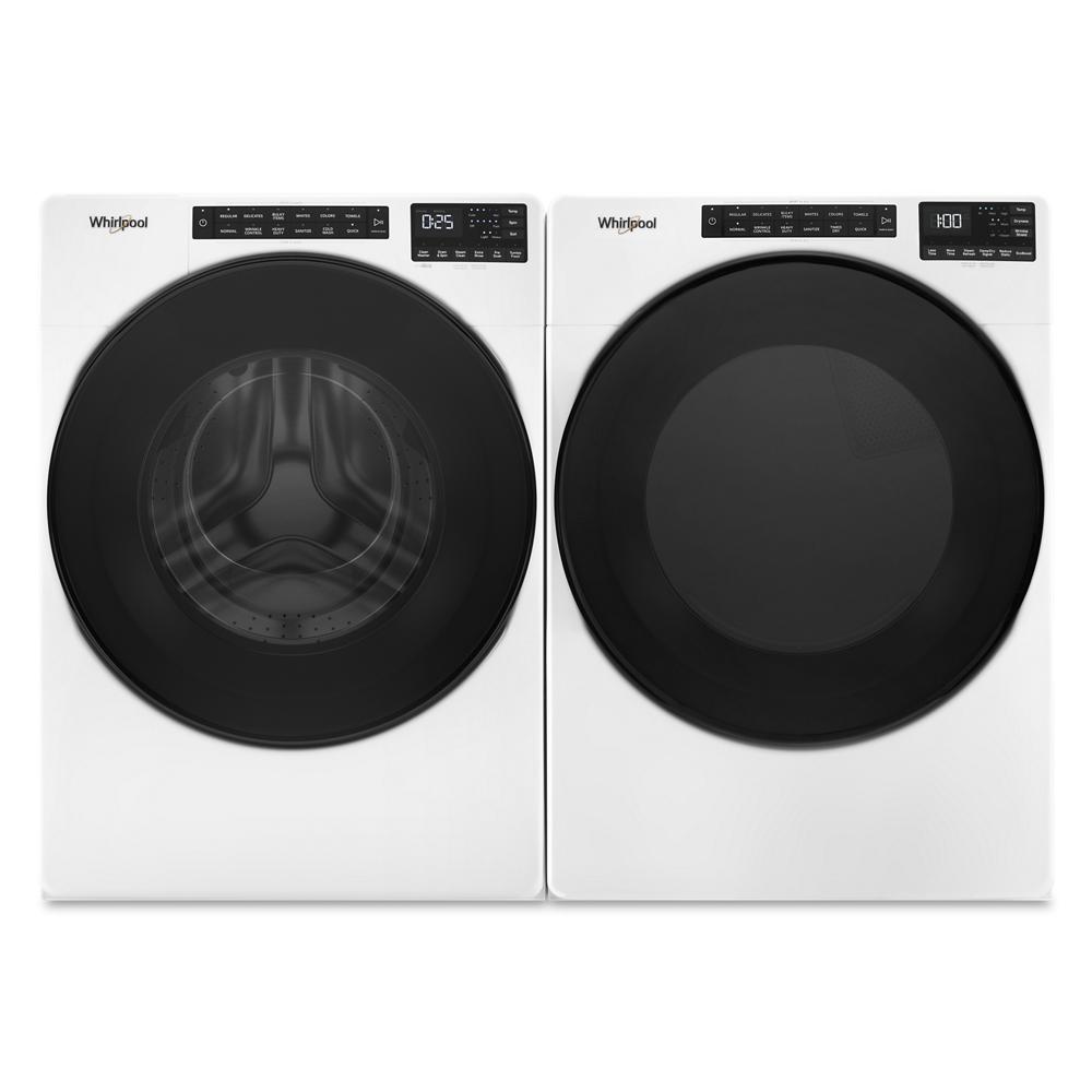 Model: WGD6605MW | Whirlpool 7.4 Cu. Ft. Gas Wrinkle Shield Dryer with Steam