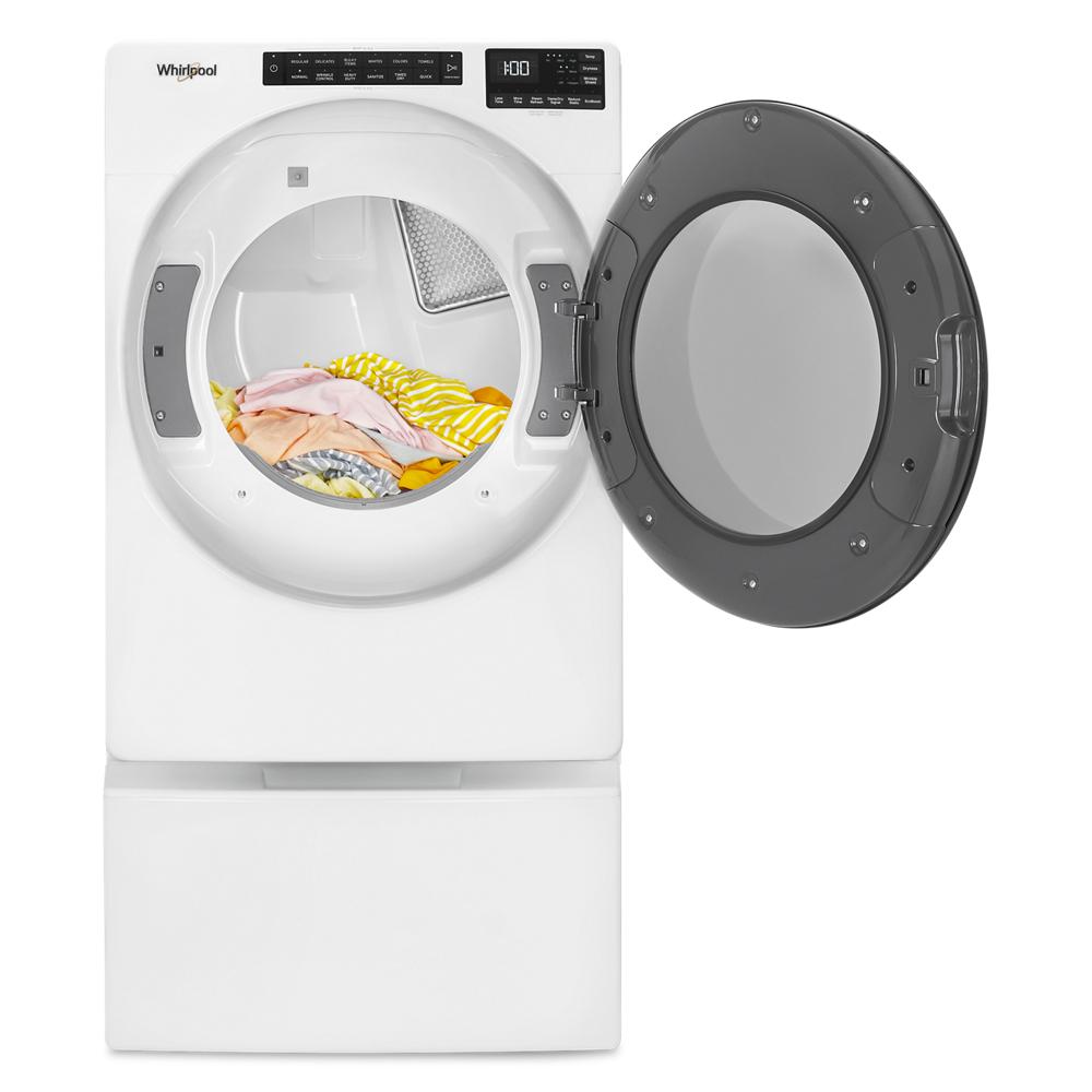 Model: WGD6605MW | Whirlpool 7.4 Cu. Ft. Gas Wrinkle Shield Dryer with Steam