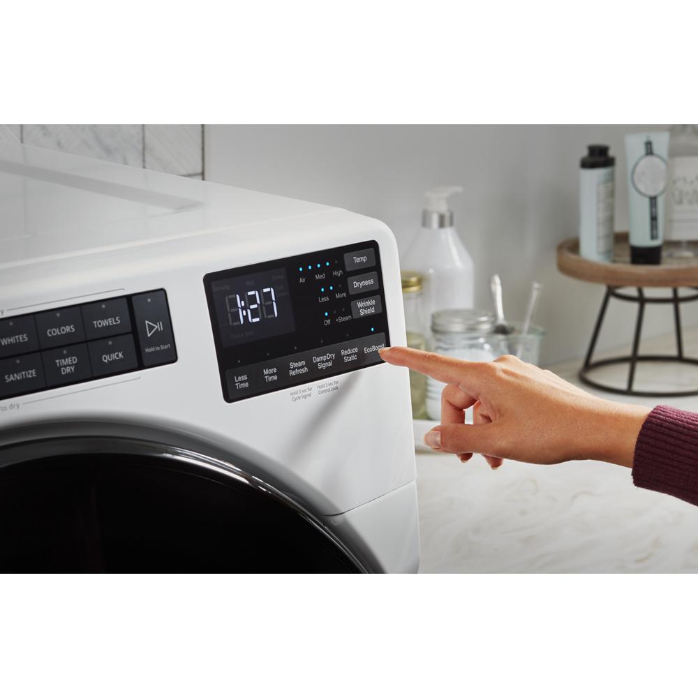 Model: WGD6605MW | Whirlpool 7.4 Cu. Ft. Gas Wrinkle Shield Dryer with Steam