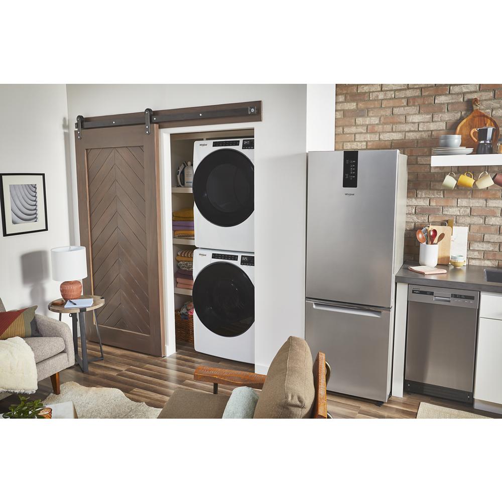 Model: WGD6605MW | Whirlpool 7.4 Cu. Ft. Gas Wrinkle Shield Dryer with Steam