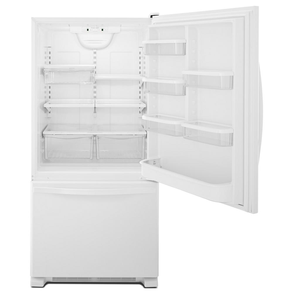 Whirlpool WRB322DMBW 33inches wide BottomFreezer Refrigerator