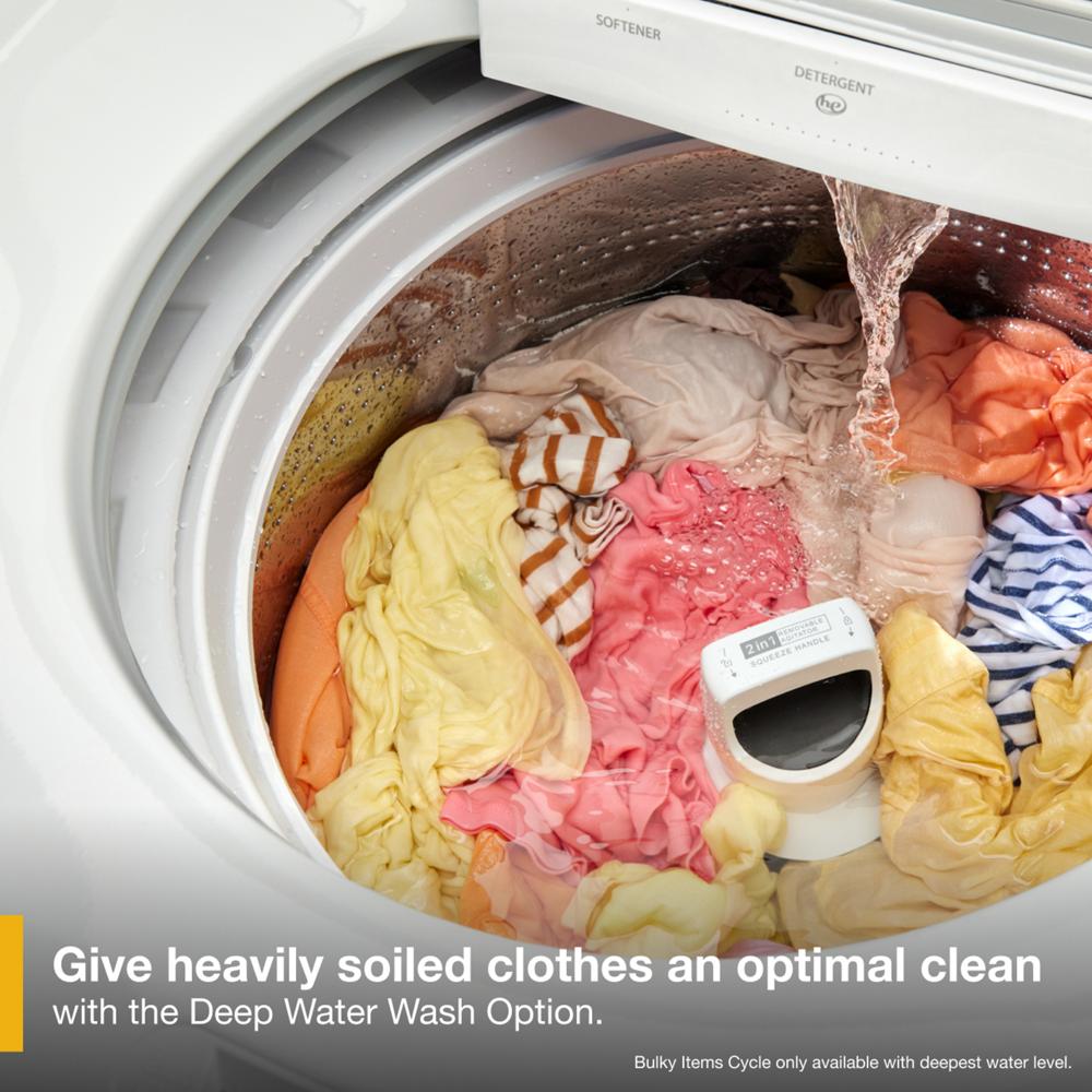 Model: WTW6150PW-3 | Whirlpool 5.3 Cu. Ft. Whirlpool® Top Load Washer with Impeller