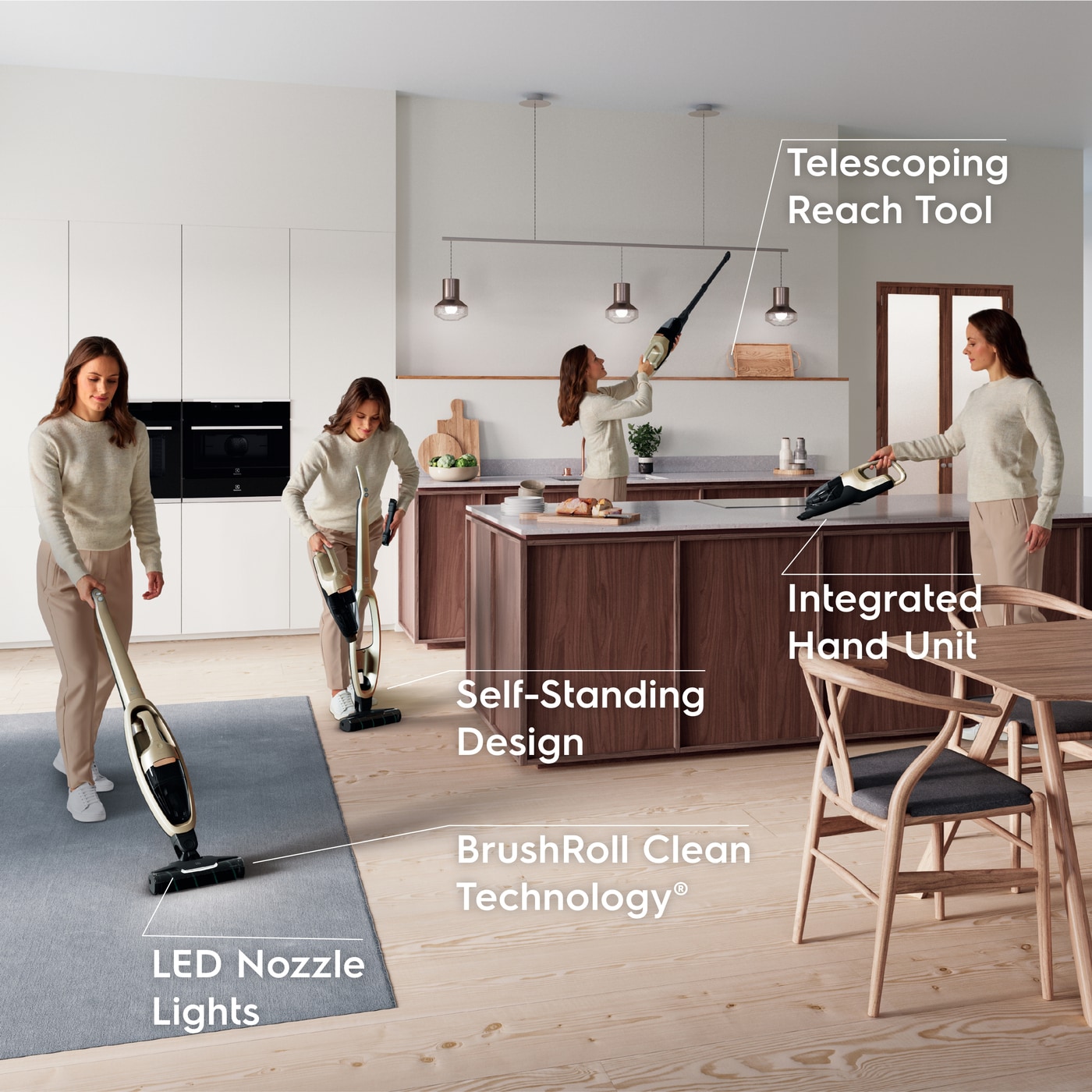 Model: EHVS35H2AQ | Electrolux WellQ7™ Hard Floor Vacuum