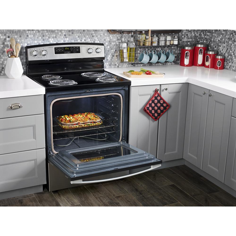 Model: AMV2307PFS-CL | Amana 1.6 Cu. Ft. Over-the-Range Microwave with Add 0:30 Seconds