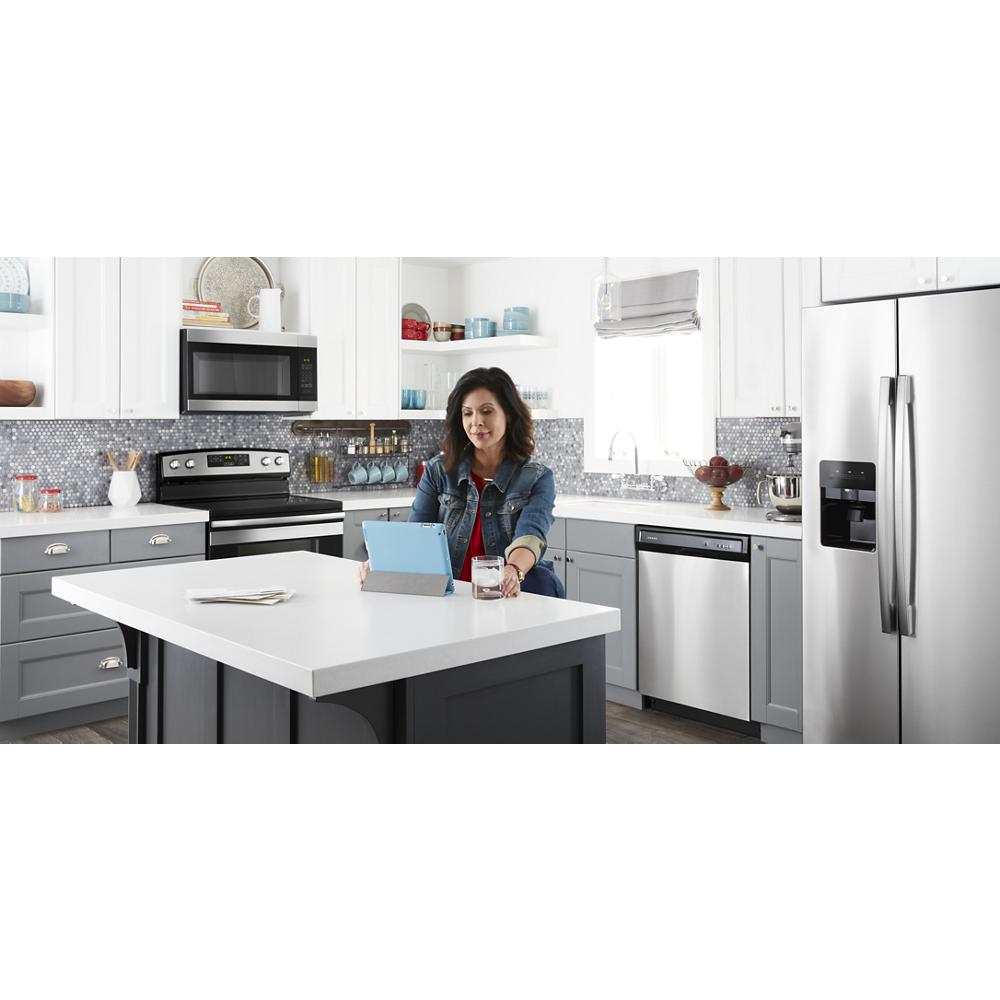Model: AMV2307PFS-CL | Amana 1.6 Cu. Ft. Over-the-Range Microwave with Add 0:30 Seconds