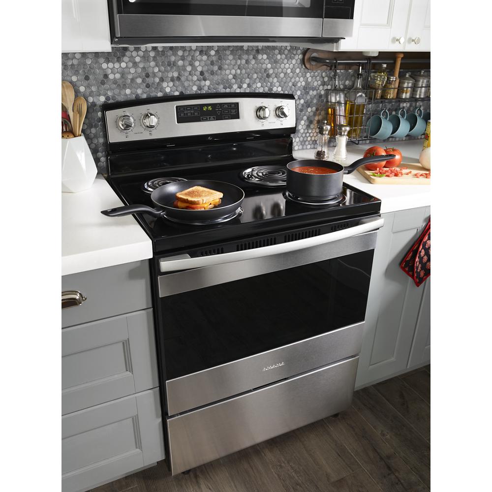 Model: AMV2307PFS-CL | Amana 1.6 Cu. Ft. Over-the-Range Microwave with Add 0:30 Seconds
