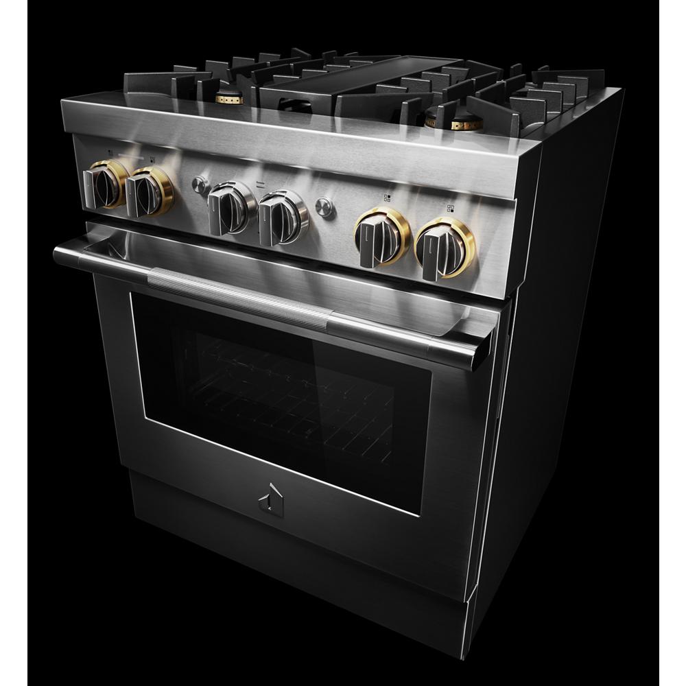 Model: JDRP430HL | Jenn-Air RISE™ 30" Dual-Fuel Professional Range