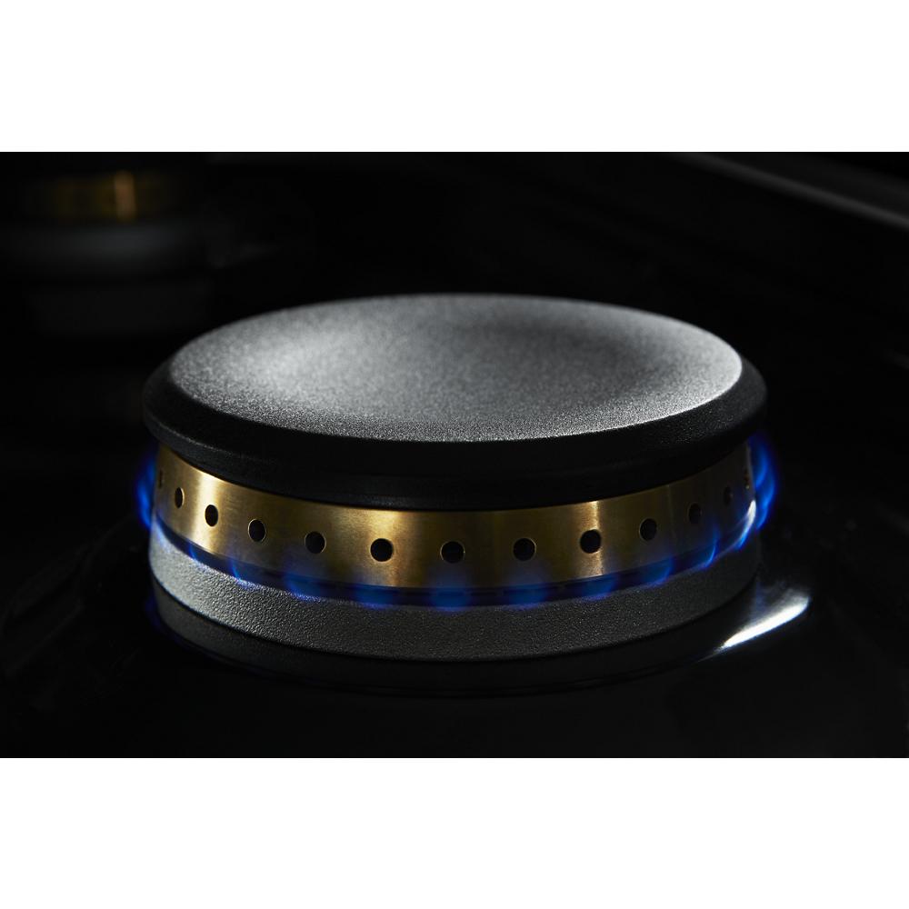 Model: JDRP748HM | Jenn-Air NOIR™ 48" Dual-Fuel Professional-Style Range with Chrome-Infused Griddle and Grill