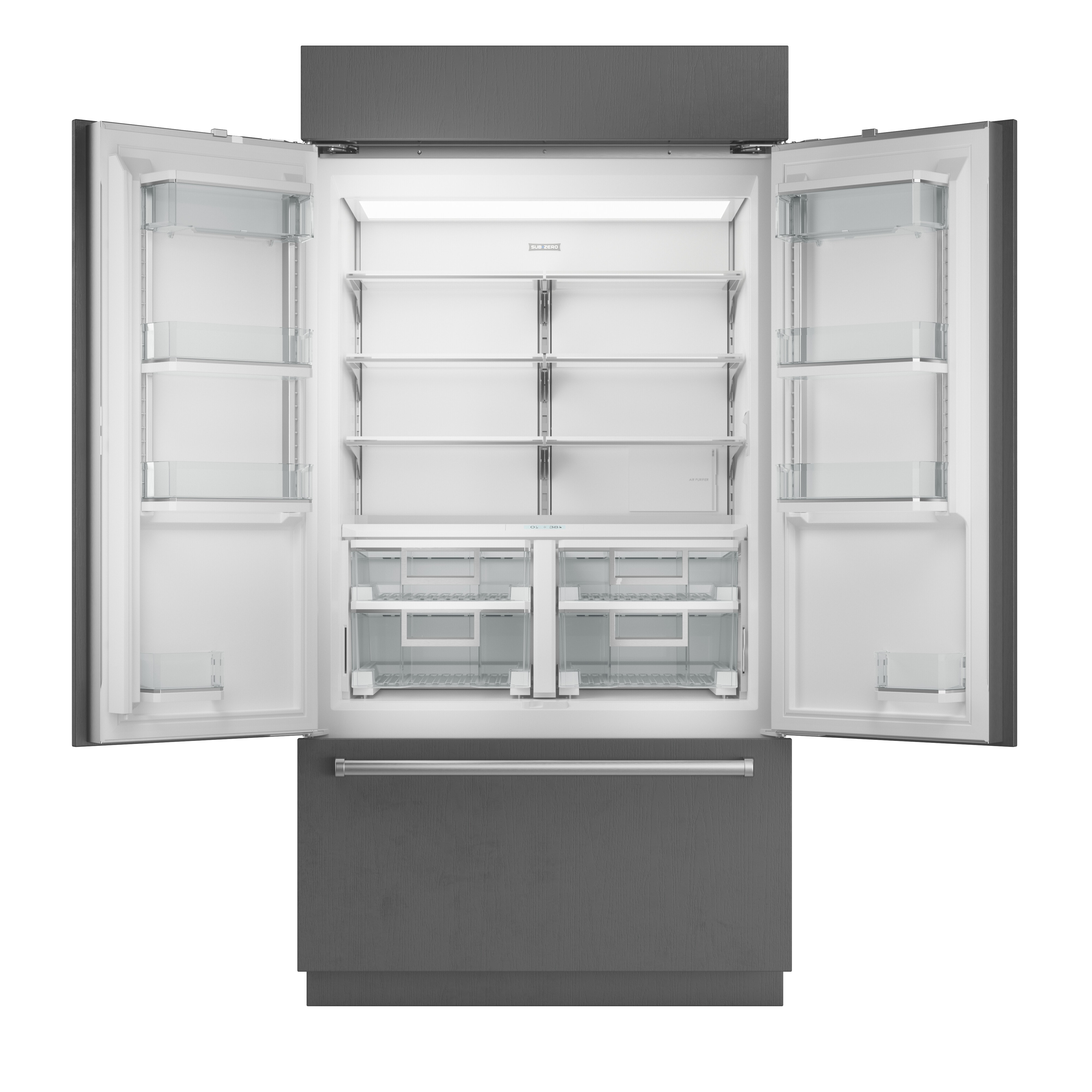 Model: CL4250UFDID/O | Sub-Zero 42" Classic French Door Refrigerator/Freezer with Internal Dispenser - Panel Ready