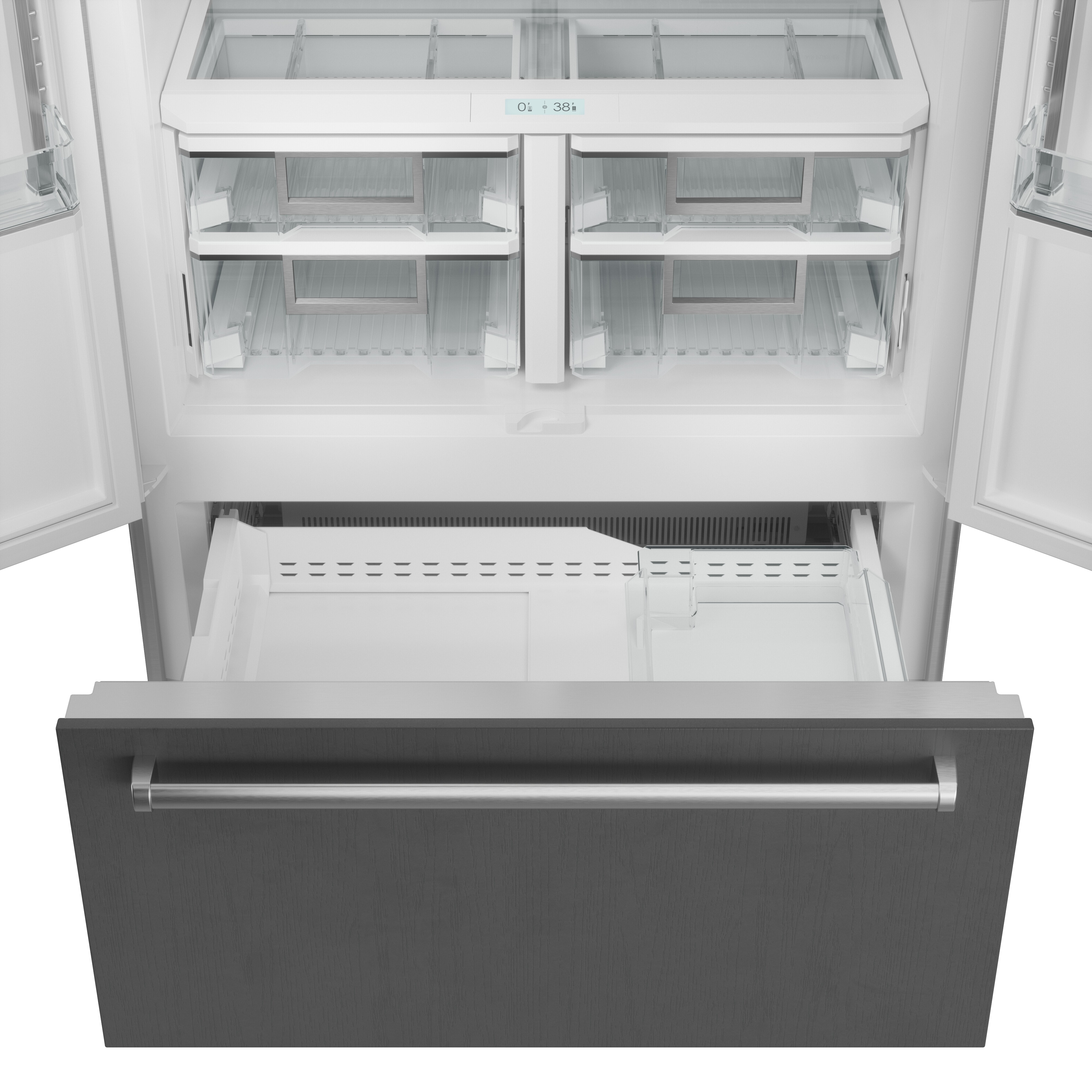 Model: CL4250UFDID/O | Sub-Zero 42" Classic French Door Refrigerator/Freezer with Internal Dispenser - Panel Ready