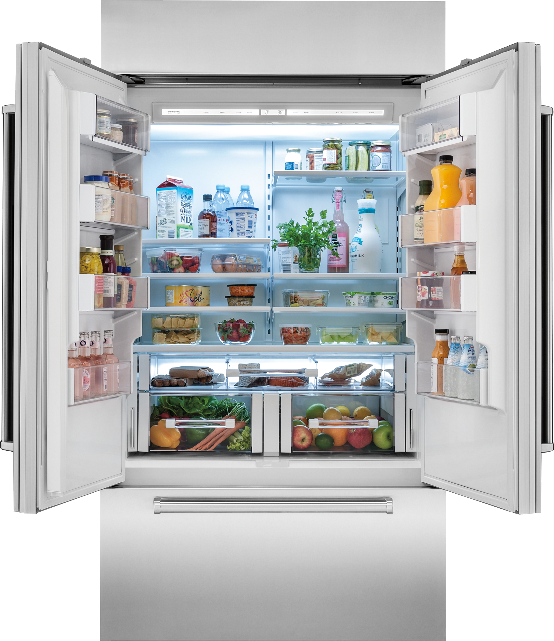 Model: BI-42UFDID/S/TH-CF | Sub-Zero Legacy Model - 42" Classic French Door Refrigerator/Freezer with Internal Dispenser