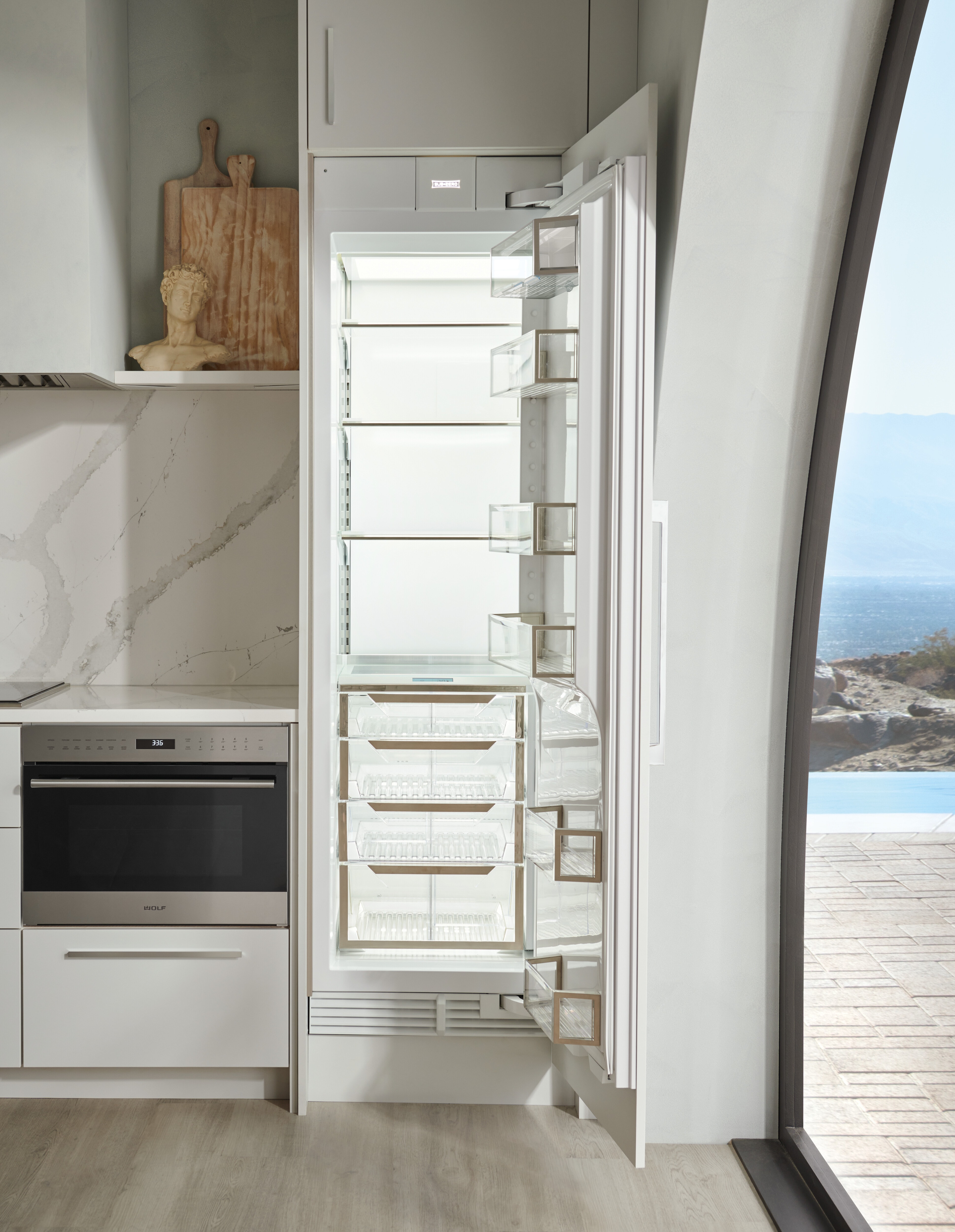 Model: DEC2450R/R | Sub-Zero 24" Designer Column Refrigerator - Panel Ready